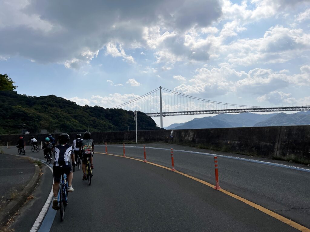 しまなみ海道ライド　向島